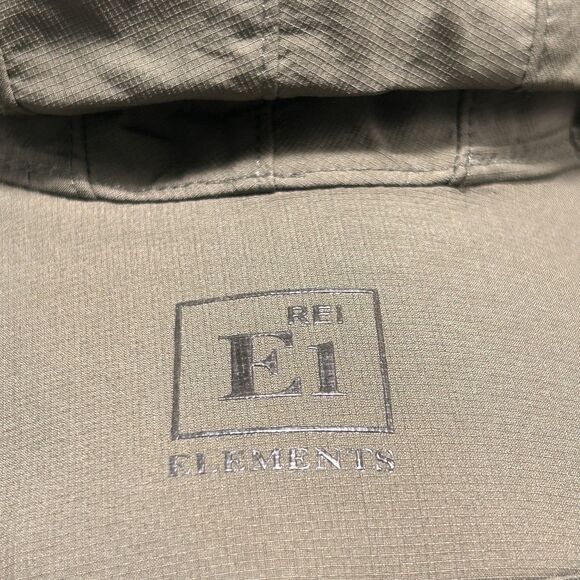 REI Elements Boonie Bucket Hat Unisex Small Green Nylon Drawstring Adjustable - Picture 3 of 6